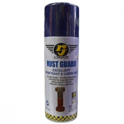 RJ LONDON RUST GUARD LUBRICANT GREASE SPRAY 400ML
